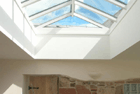 Taping integrated with skylight and brickwork